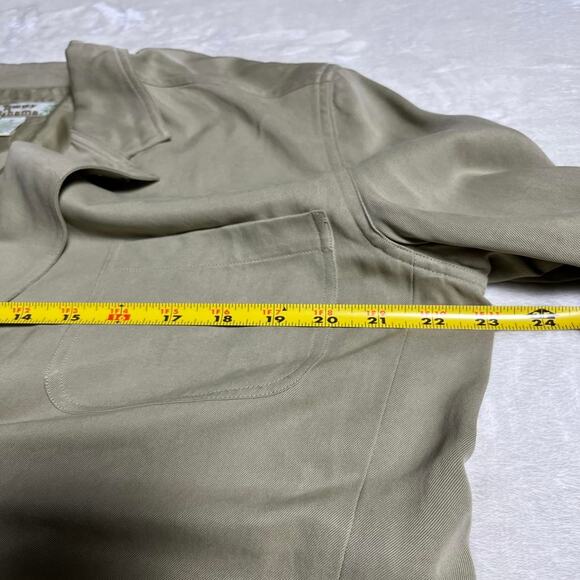 Tommy Bahama Silk Sport Coat Men's M Beige Blazer Unstructured Chore Jacket Tan - Picture 6 of 8